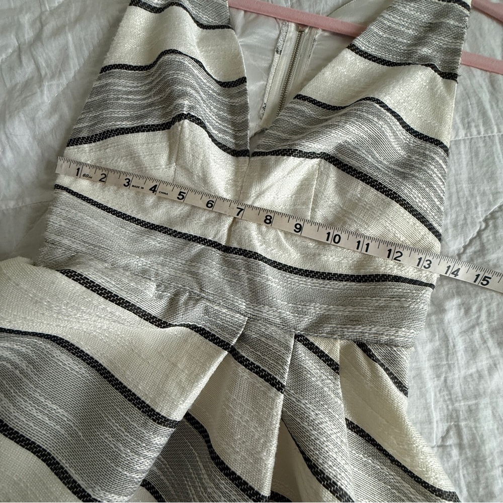 L’Atiste by Amy Stripe Fit & Flare Backless Dress Size S - Picture 12 of 16